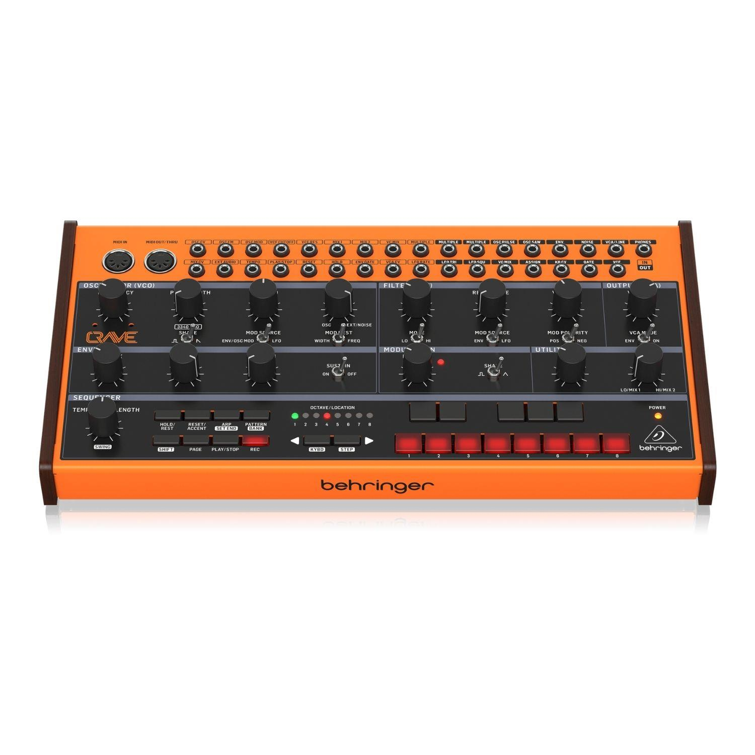 Behringer CRAVE Yarı Modüler Analog Synthesizer