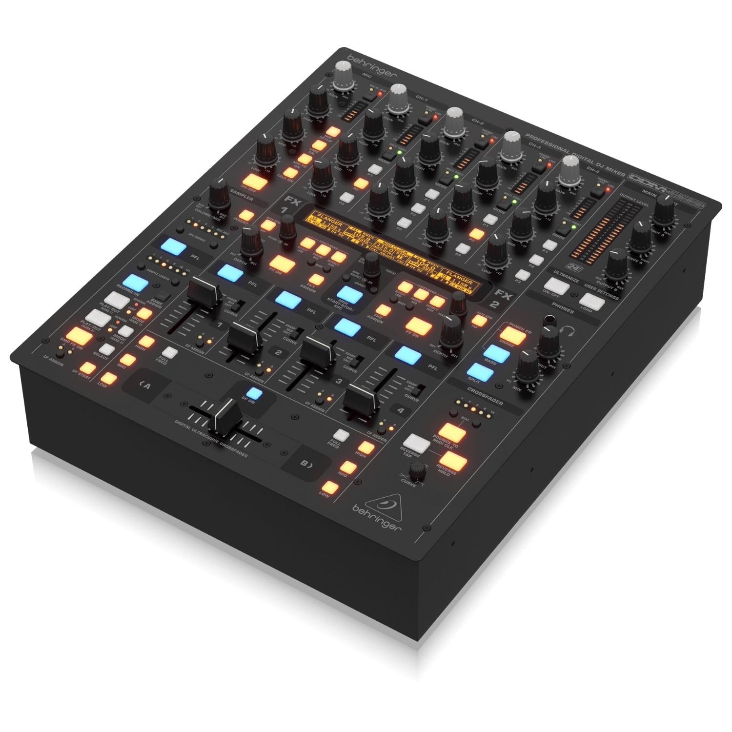 Behringer DDM4000 Ultimate 5 Kanal Dijital DJ Mikseri