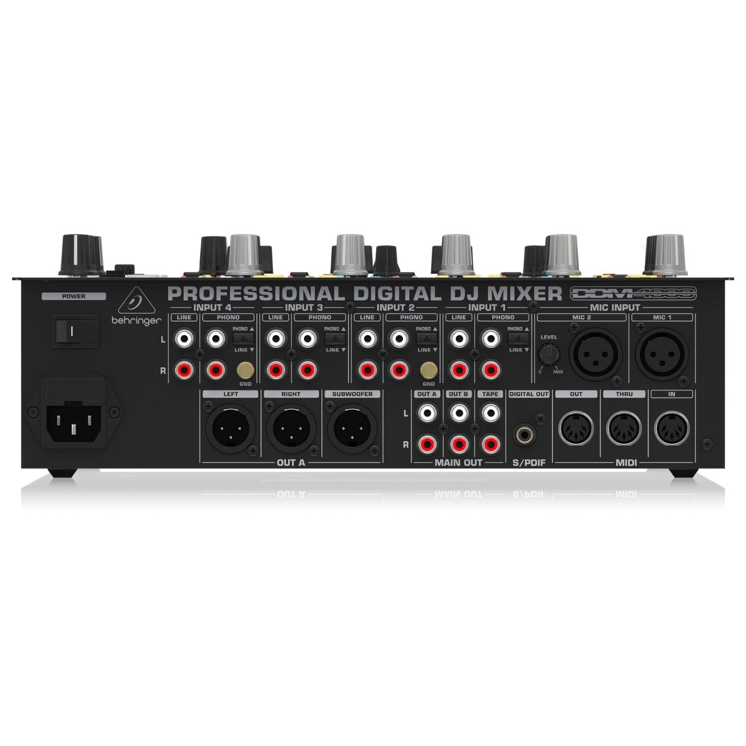 Behringer DDM4000 Ultimate 5 Kanal Dijital DJ Mikseri