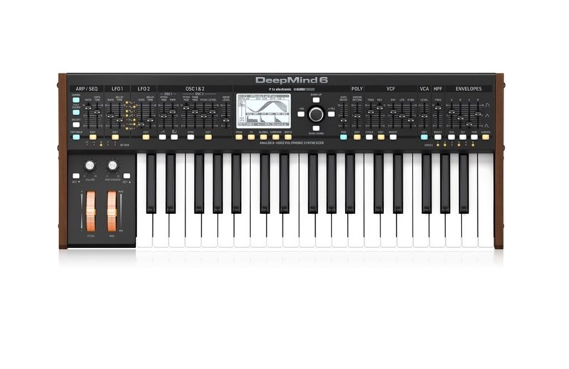 Behringer DEEPMIND 6 Polifonic Tablet Bağlantılı Synthesizer