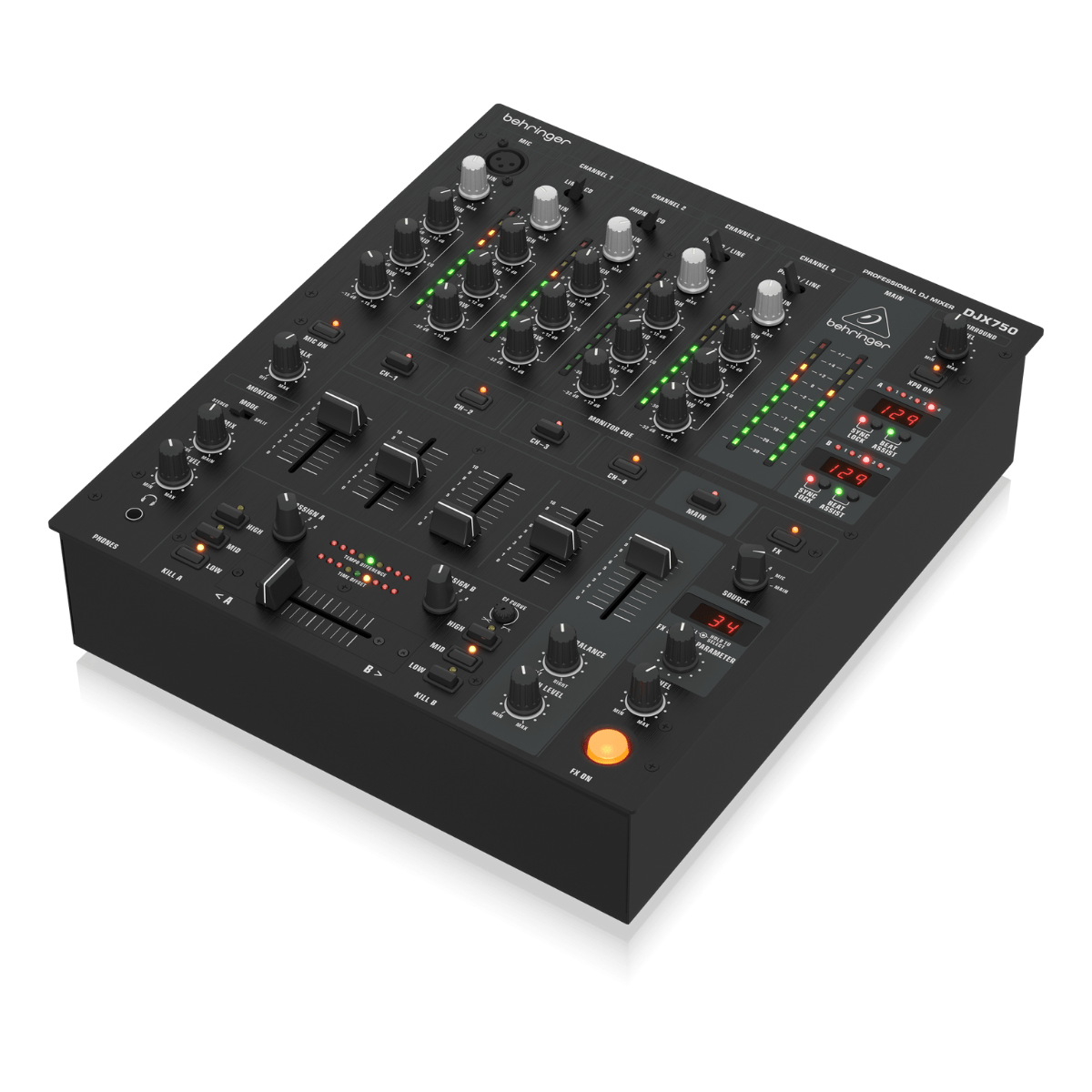 Behringer DJX750 Profesyonel 5 Kanallı DJ Mikser