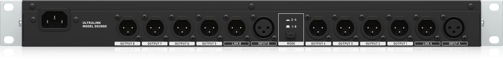 Behringer DS2800 2 Giriş 8 Çıkışlı Splitter