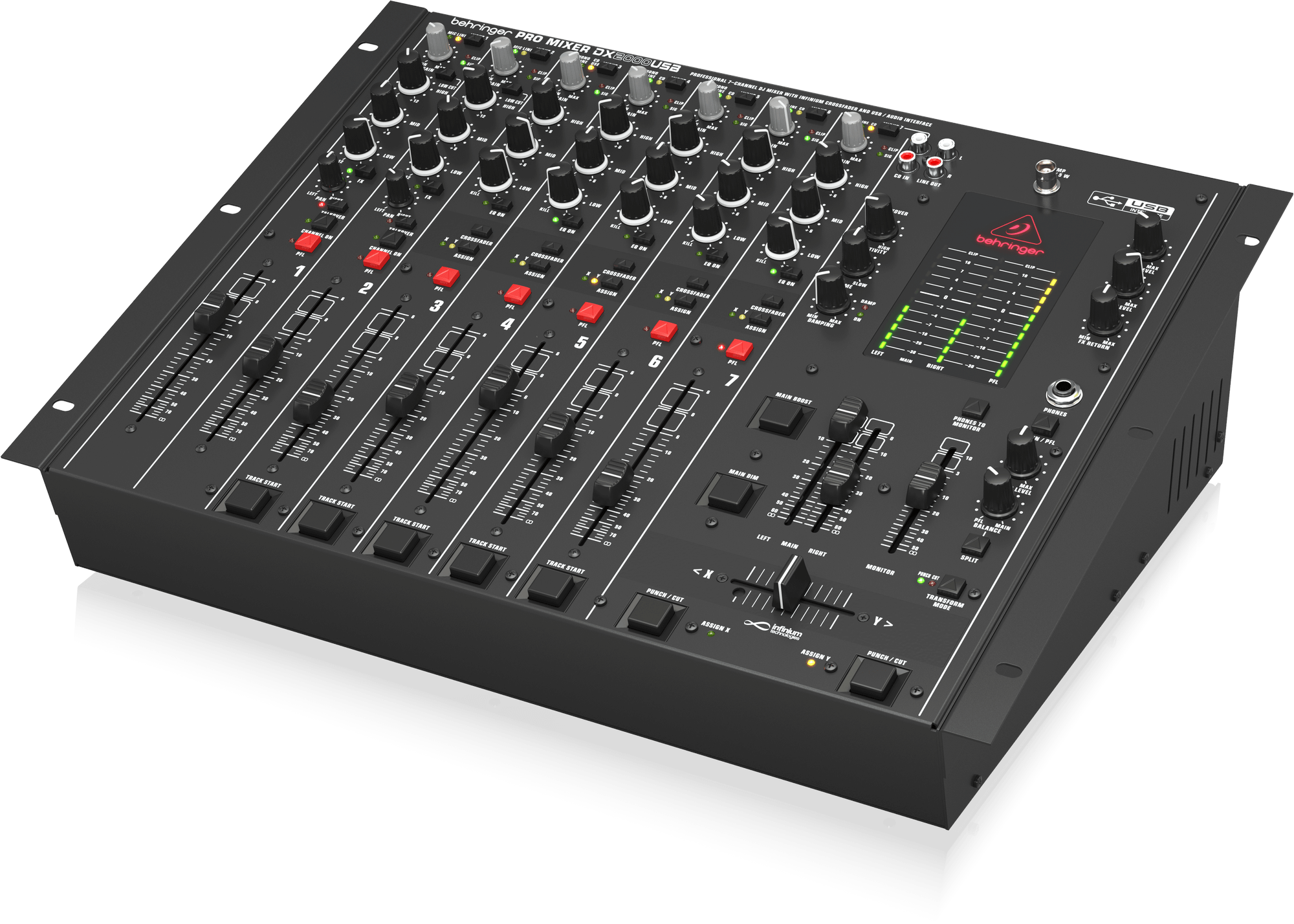 Behringer DX2000USB Profesyonel 7 Kanal DJ Mikser