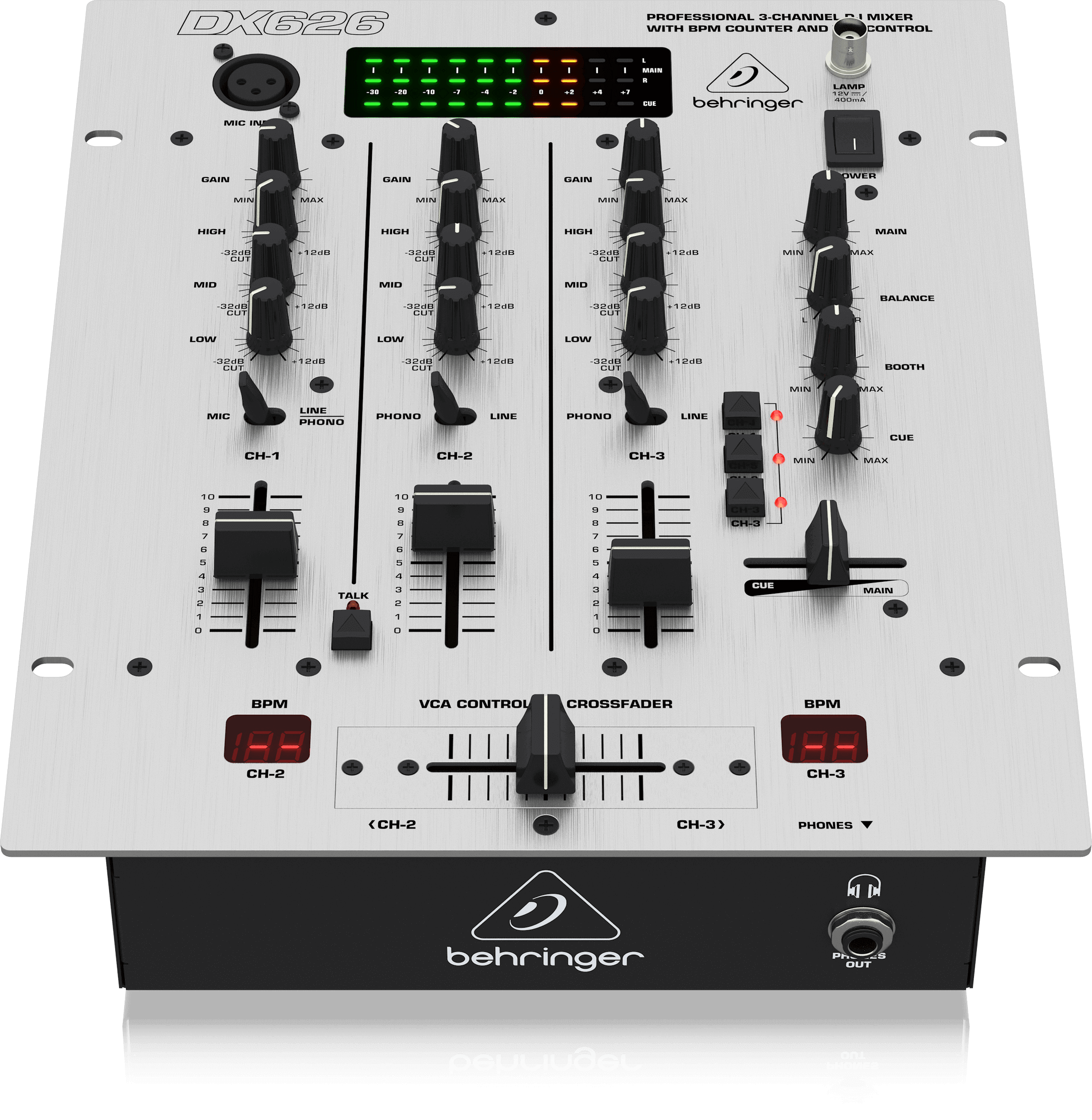 Behringer DX626 3 Kanal DJ Mikser
