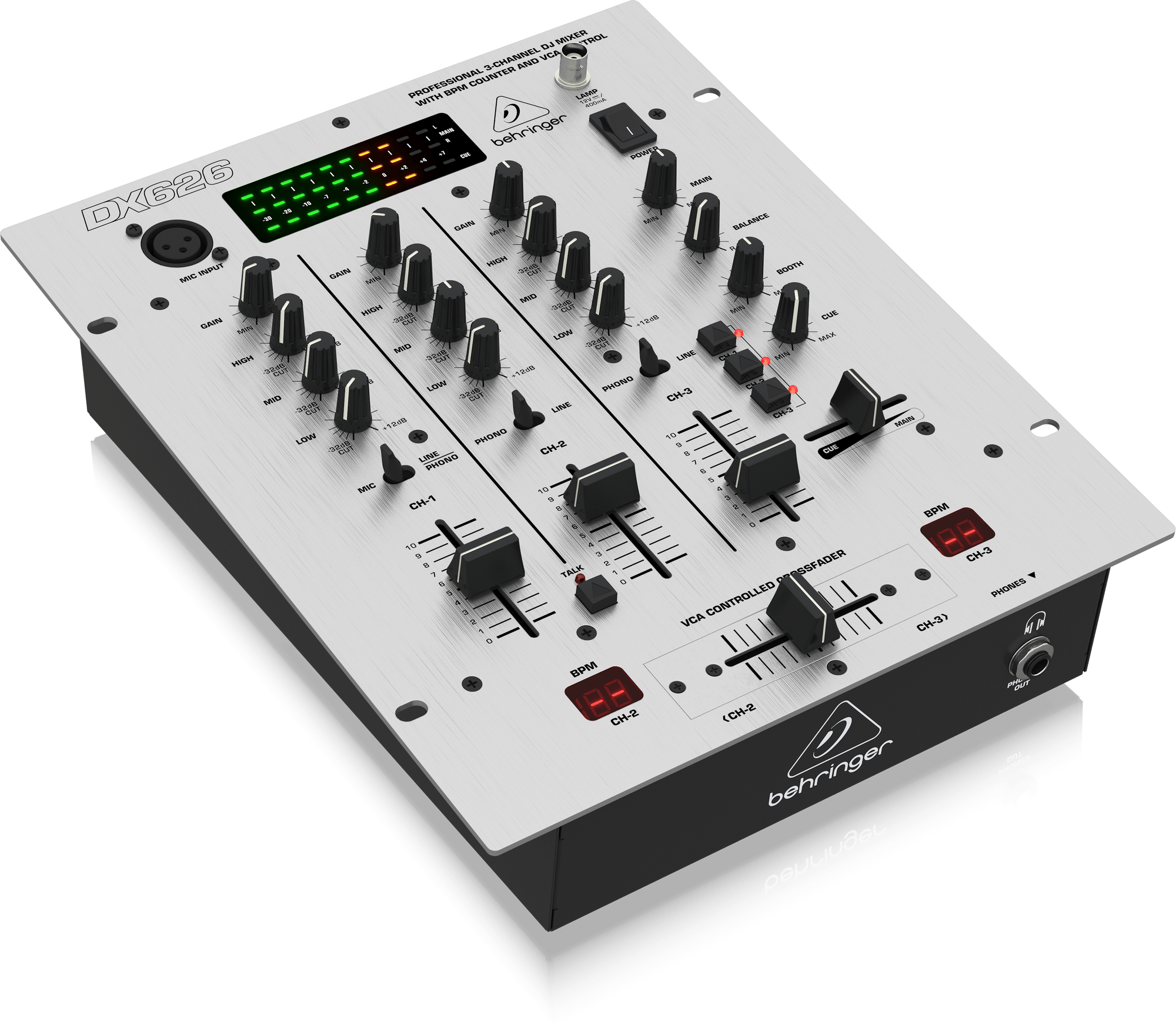 Behringer DX626 3 Kanal DJ Mikser