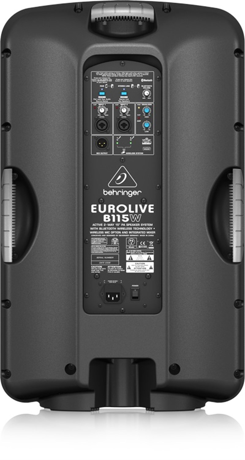 Behringer EUROLIVE B115W 15 inç Bluetoothlu Aktif Kabin