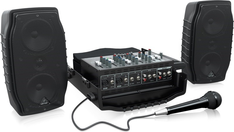 Behringer EUROPORT PPA200 200W Kablosuz Efektli Seyyar Sistem