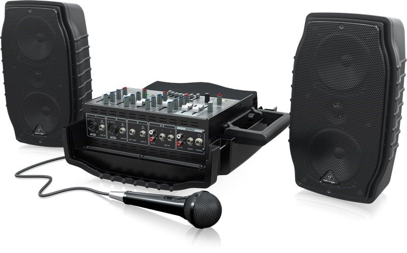 Behringer EUROPORT PPA200 200W Kablosuz Efektli Seyyar Sistem
