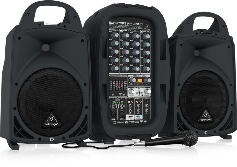 Behringer EUROPORT PPA500BT 500W 6 Kanal Seyyar Hoparlör