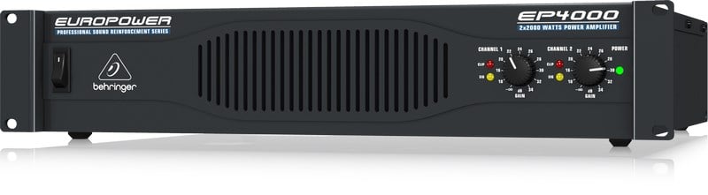 Behringer Europower EP4000 Profesyonel 4000W Stereo Power Anfi