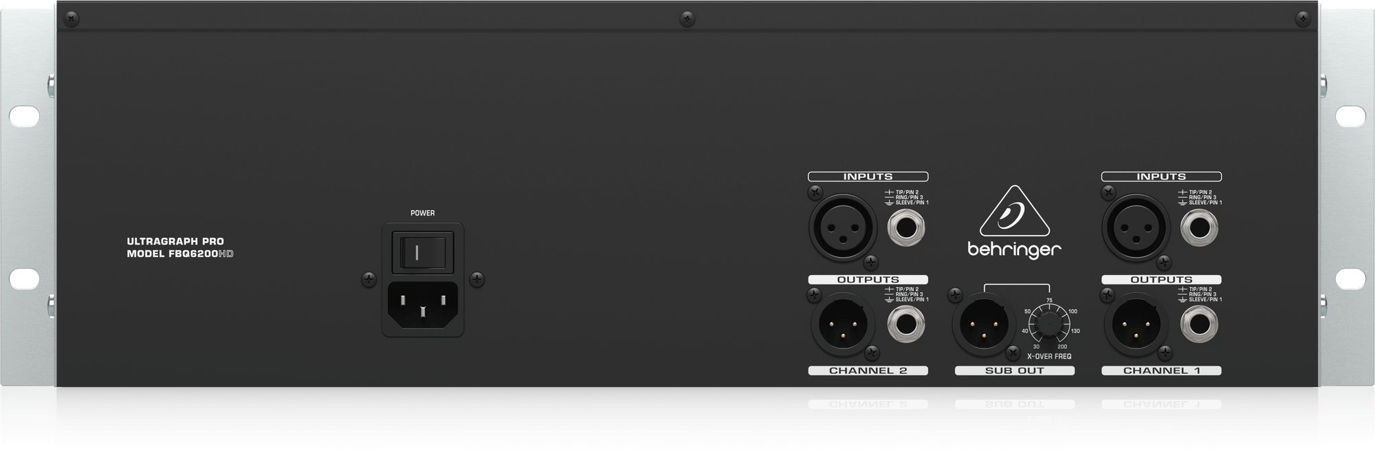 Behringer FBQ6200HD 31 Band Stereo Grafik Ekolayzer