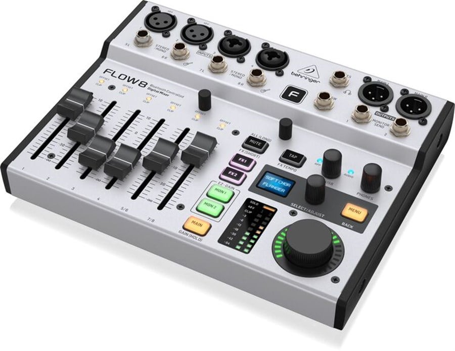 Behringer Flow 8 8 Girişli Bluetooth Dijital Mikser