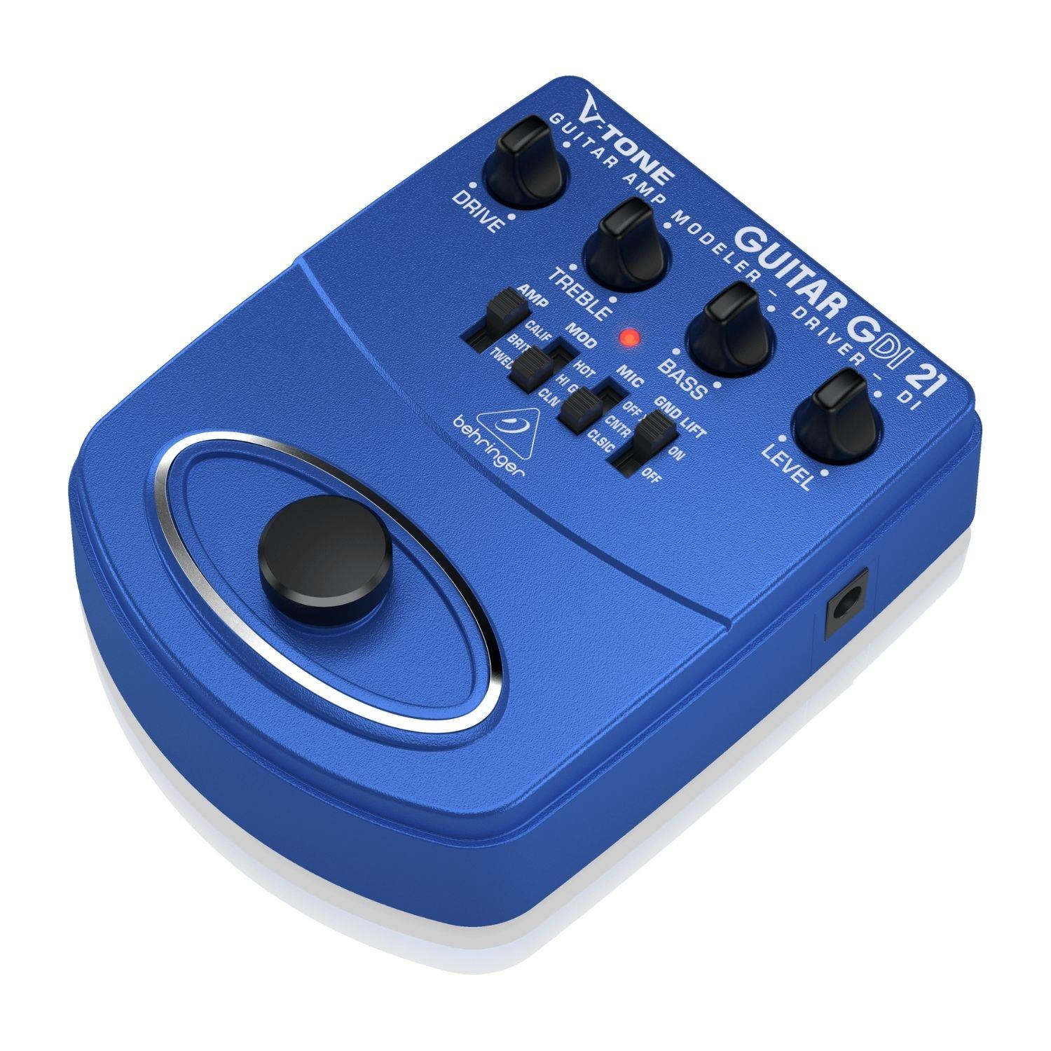 Behringer GDI21 V-TONE Pedallı DI Box ve Elektro Gitar Preamfisi