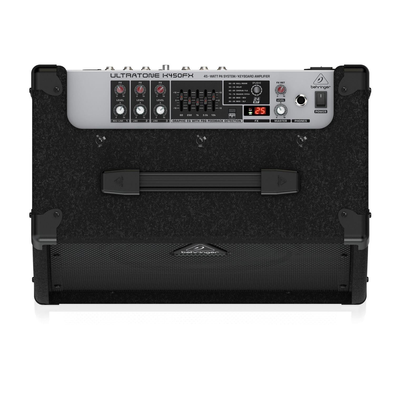 Behringer K450FX 45 Watt 3 Kanal Klavye Amfisi