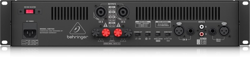 Behringer KM750 750W Profesyonel Power Anfi
