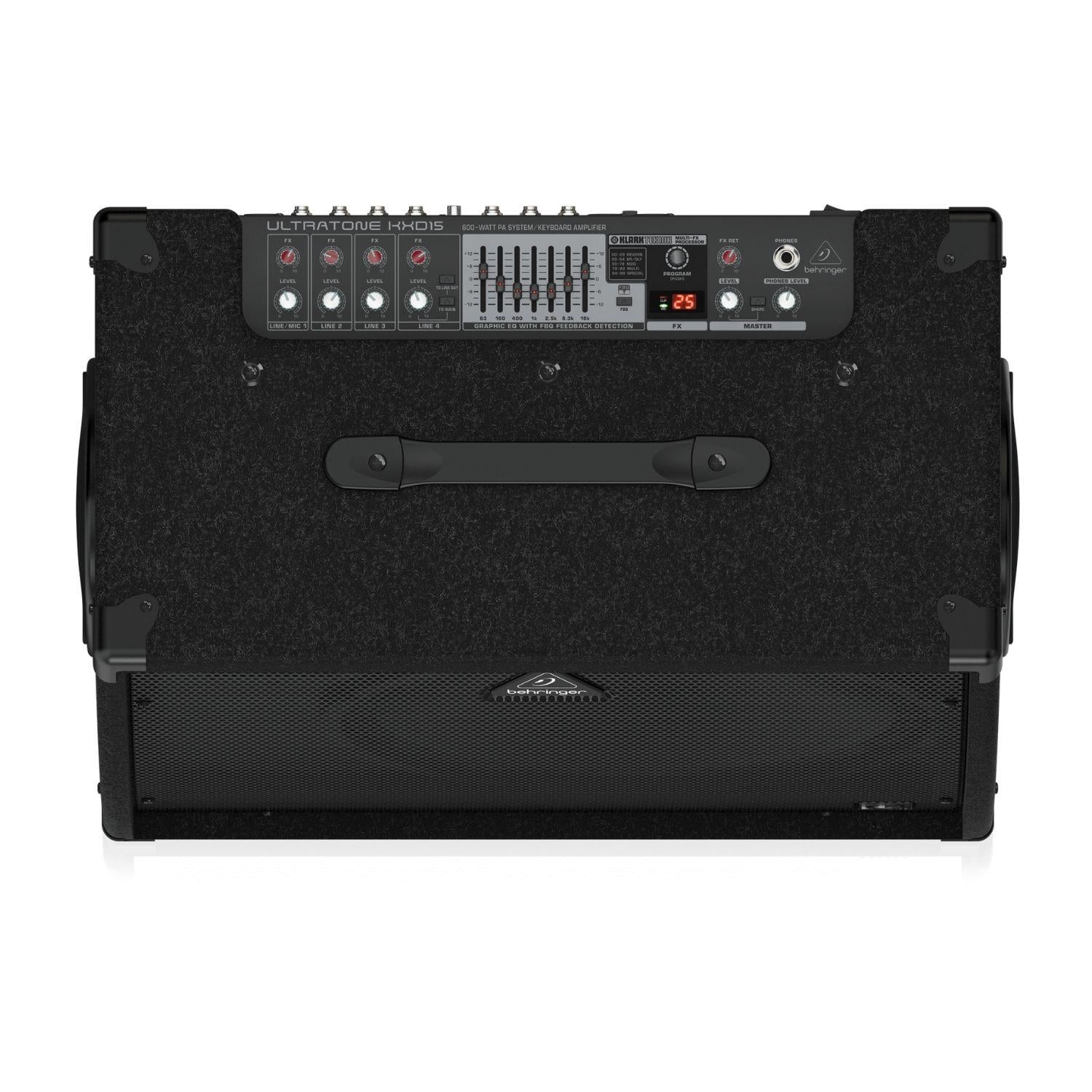 Behringer KXD15 600 Watt 4 Kanal Klavye Amfisi