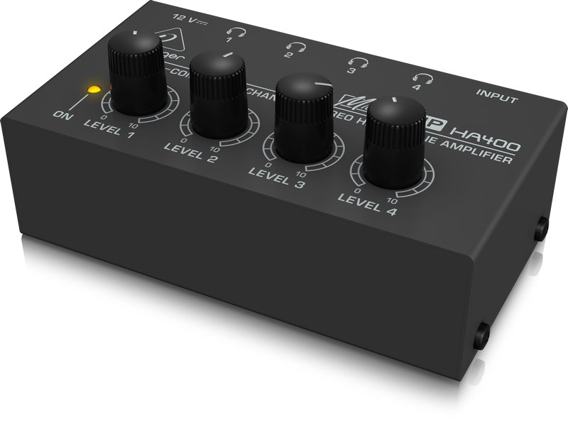 Behringer MICROAMP HA400 4 Kanal Kulaklık Anfisi