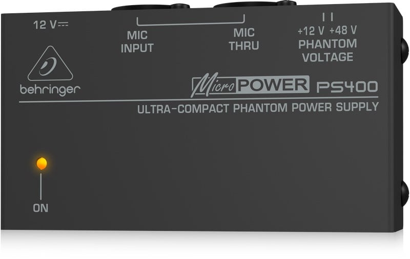 Behringer MICROPOWER PS400 12-48 Volt Güç Kaynağı