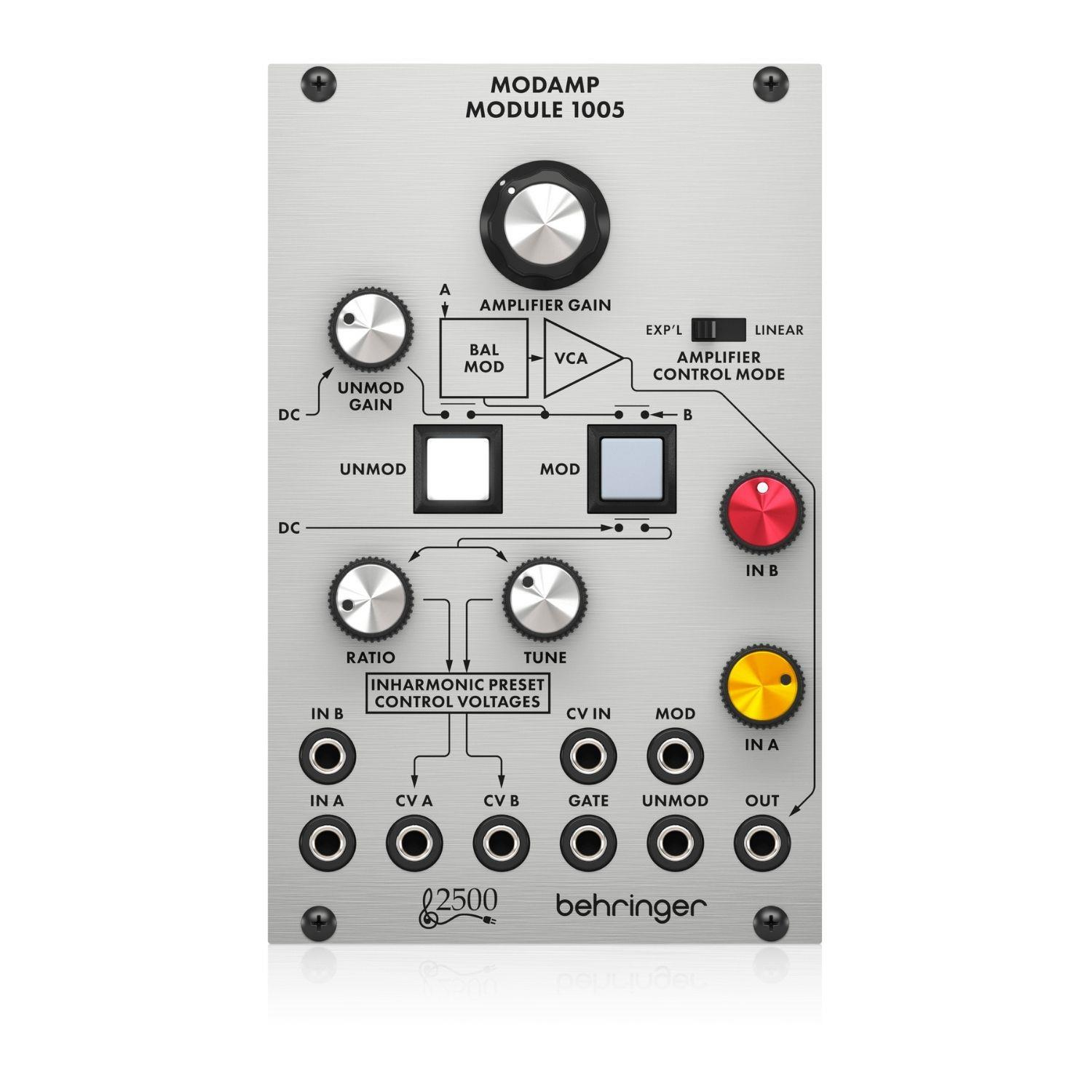 Behringer MODAMP MODULE 1005 Ring Modülatör ve VCA Eurorack Modülü