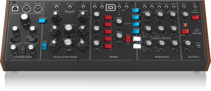 Behringer MODEL D 3 VCOlu Analog Sintesayzır