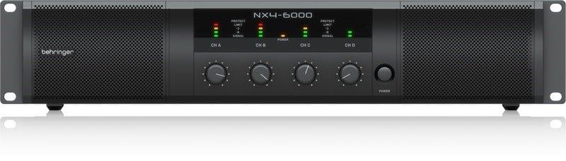 Behringer NX4-6000 4 Kanal 6000 Watt Güç Amplifikatörü