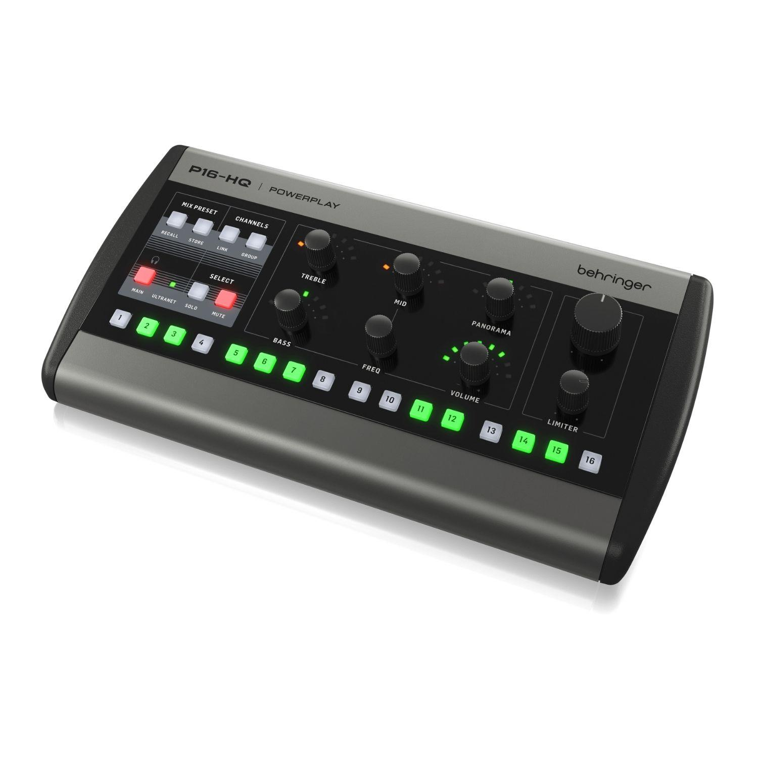 Behringer P16-HQ 16 Kanal Kişisel Monitör Mikseri
