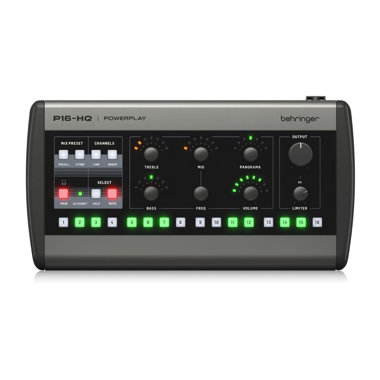 Behringer P16-HQ 16 Kanal Kişisel Monitör Mikseri