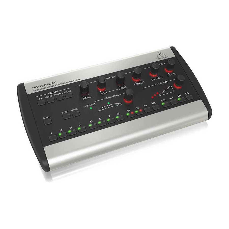 Behringer P16-M Dijital 16 Kanal Kişisel Stereo Mikser