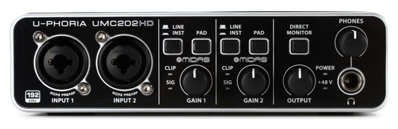 Behringer Platin Studyo Full Ses Kayıt Seti Siyah
