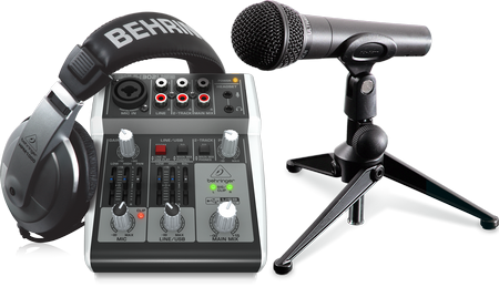 Behringer PODCASTUDIO 2 USB Komple Kayıt Paketi