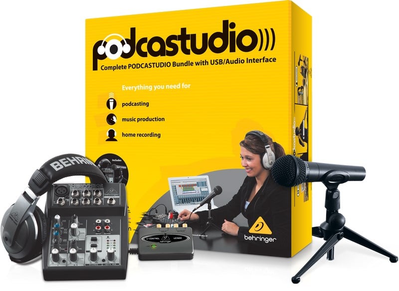 Behringer PODCASTUDIO USB EV Tipi Kayıt Sistemi