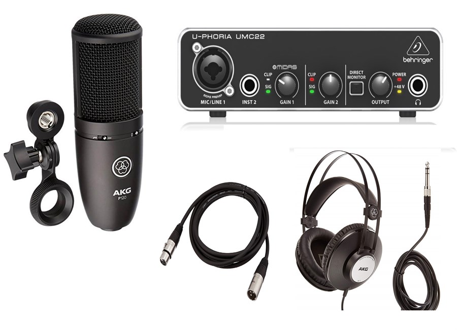 Behringer Pro Ev Stüdyo Kayıt Paketi