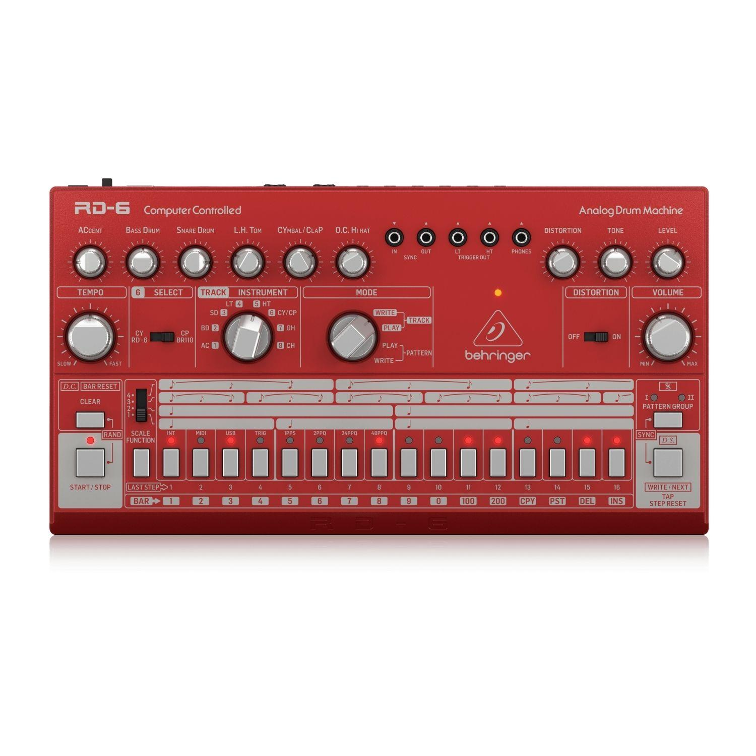 Behringer RD-6-RD Analog Drum Machine