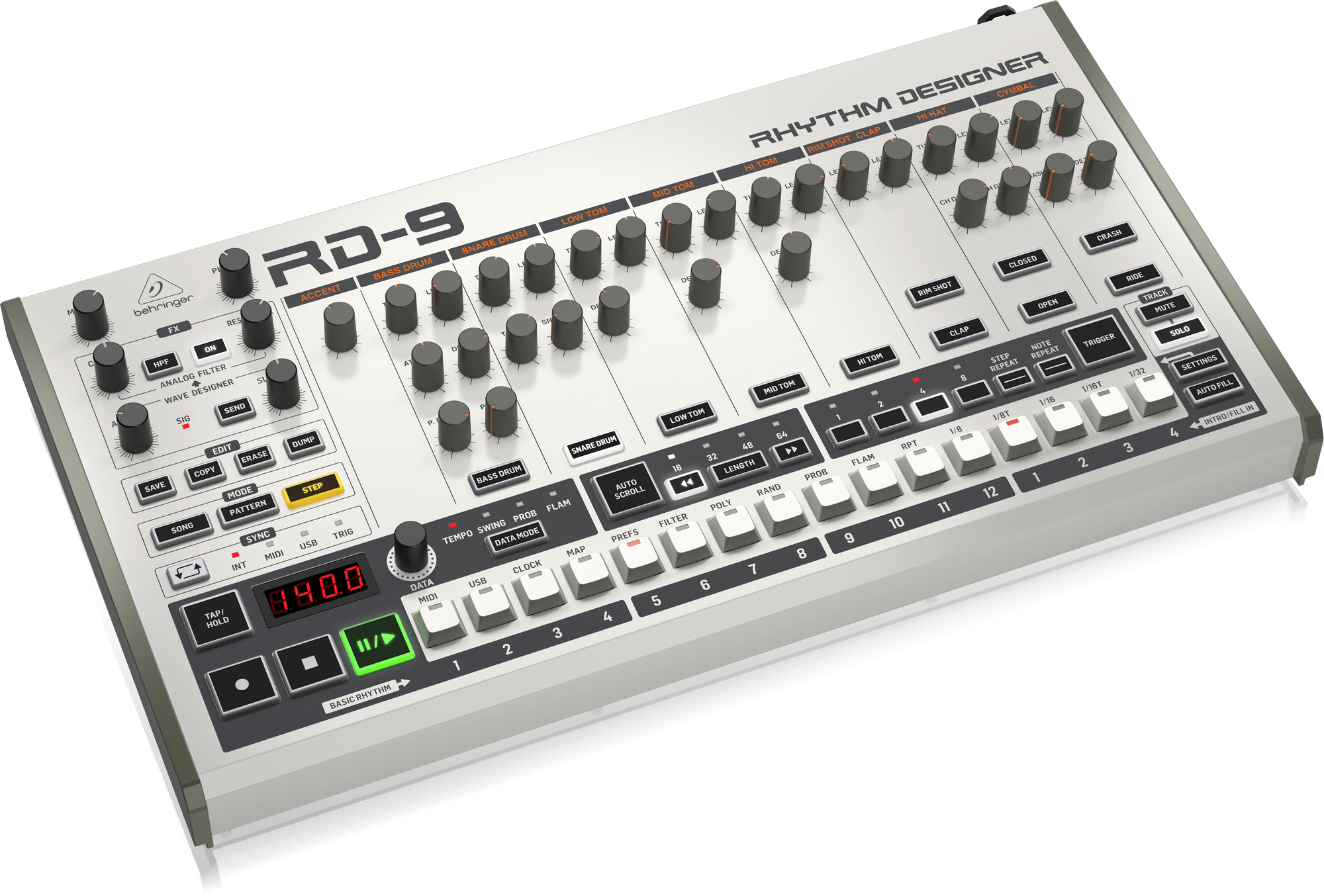 Behringer RD-9 Classic Analog Drum Machine
