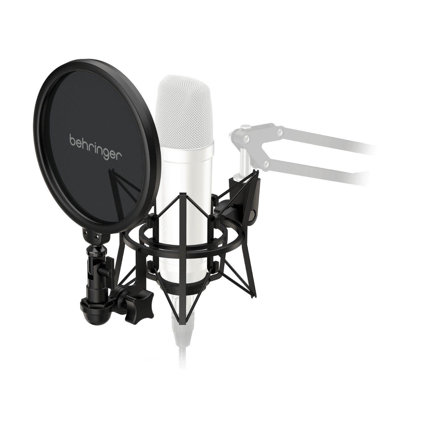 Behringer SMP1000 Shock Mount ve Çıkarılabilir Pop Filtre