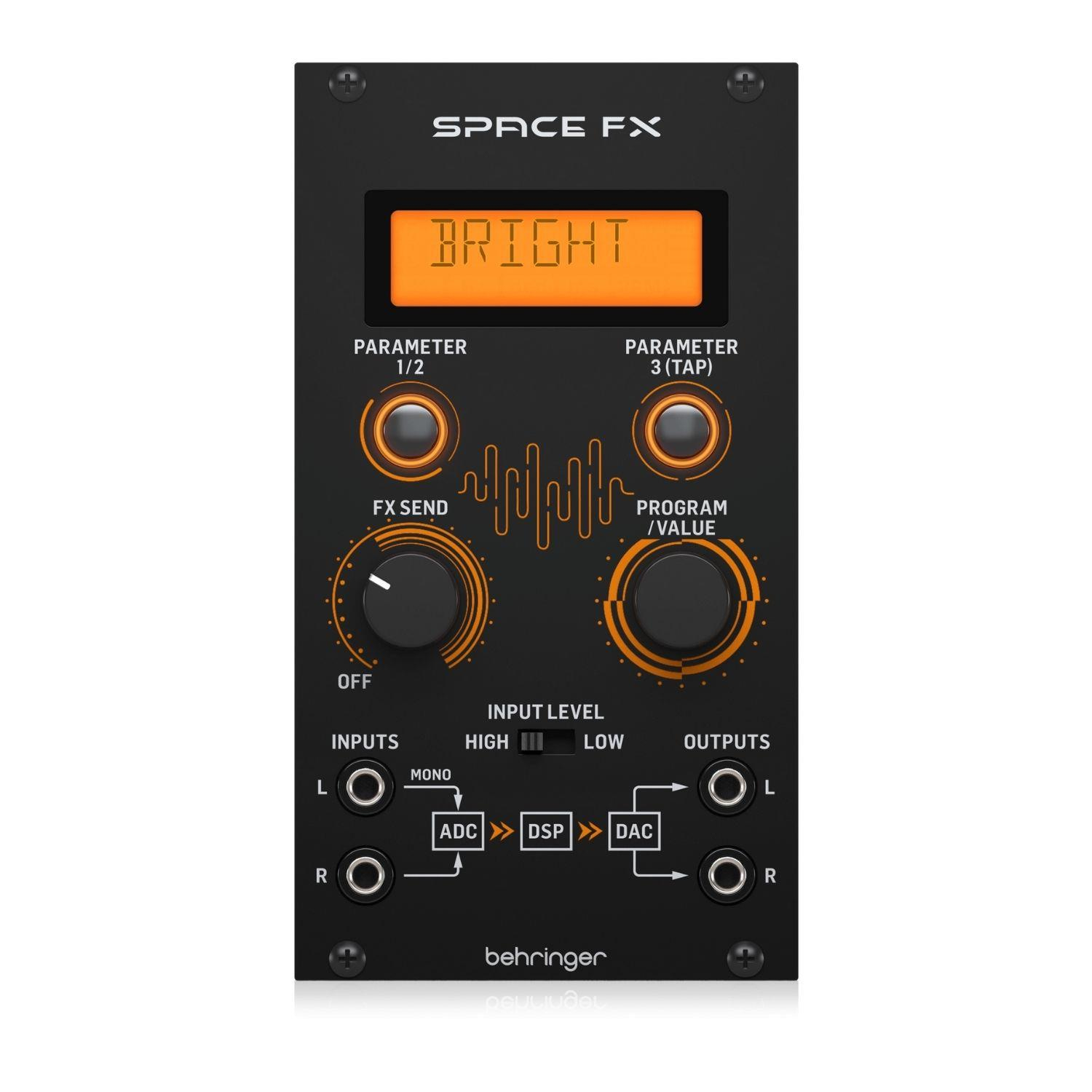 Behringer SPACE FX 24-bit Stereo Çoklu Efekt Motoru Modülü