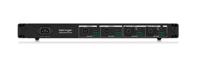 Behringer SPL3220 Stereo Multiband Sound Processor / Loudness Maximizer / Limiter