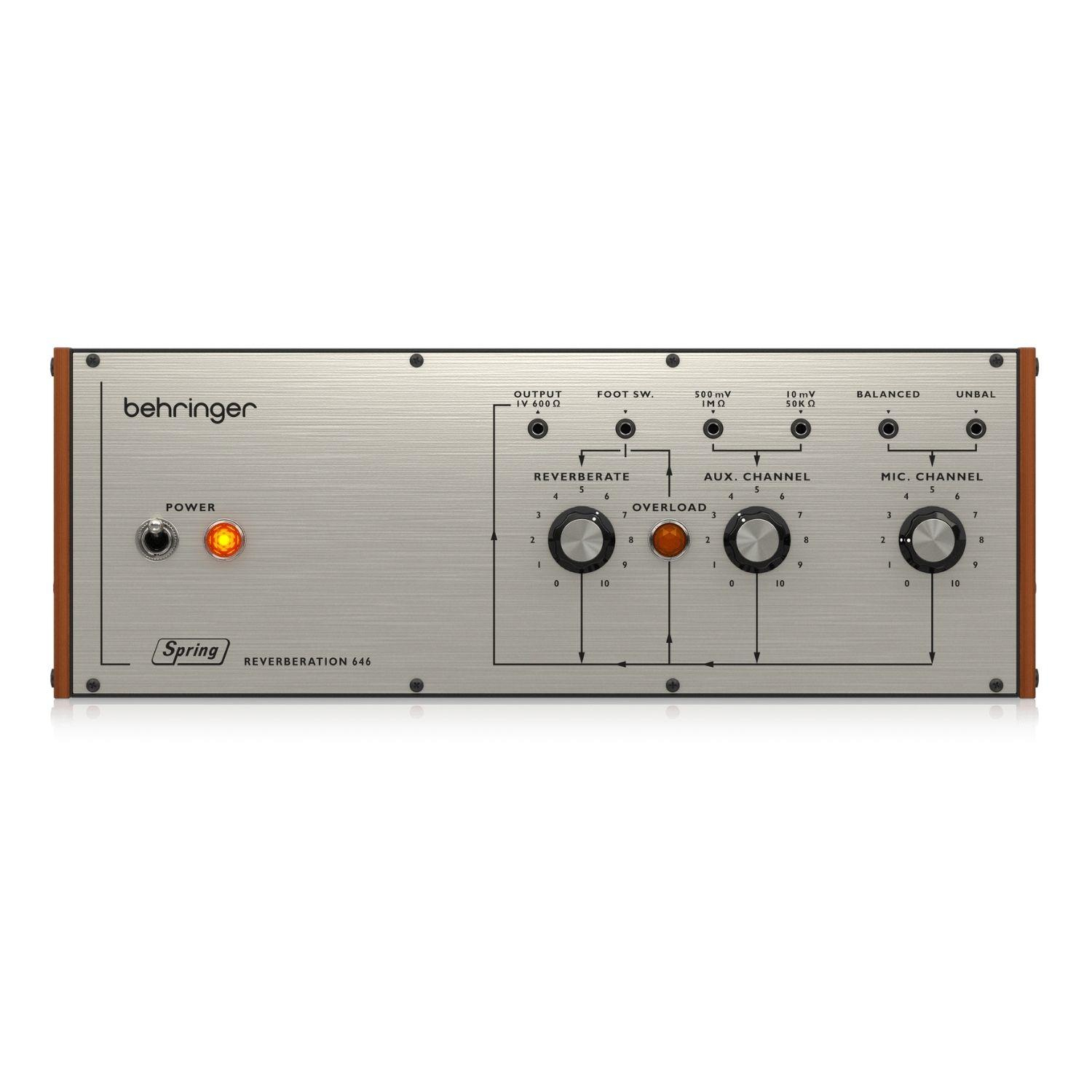 Behringer SPRING REVERBERATION UNIT TYPE 646 Eurorack Modülü