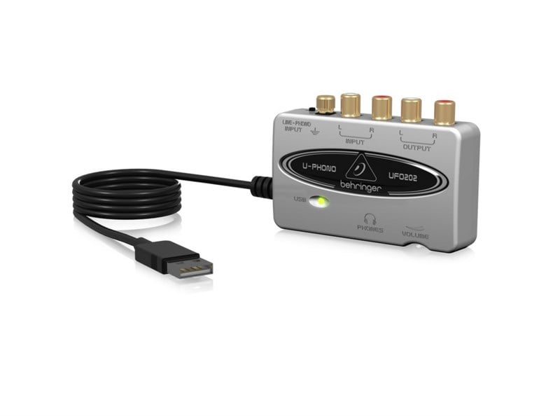 Behringer U-PHONO UFO202 USB Bağlantılı Dijital Kayıt Ses Kartı