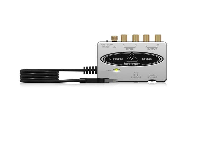 Behringer U-PHONO UFO202 USB Bağlantılı Dijital Kayıt Ses Kartı
