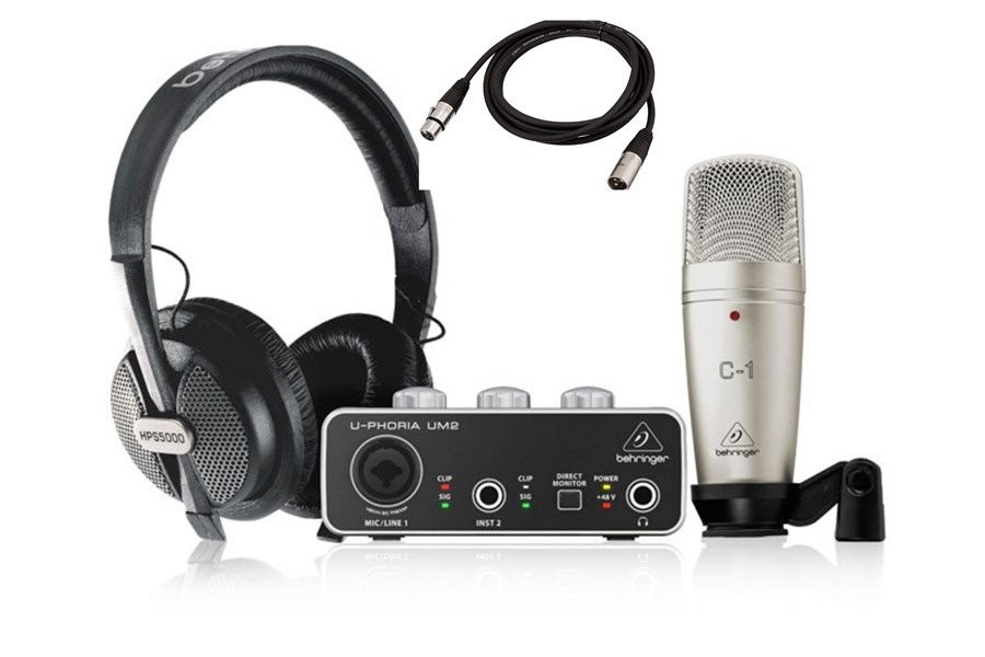 Behringer U-PHORIA STUDIO Kayıt Seti