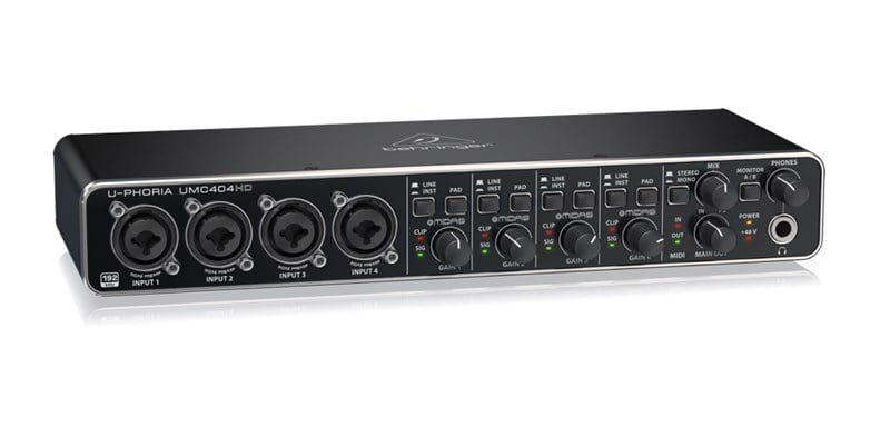 Behringer U-PHORIA UMC404HD 4 Kanal Ses Kartı
