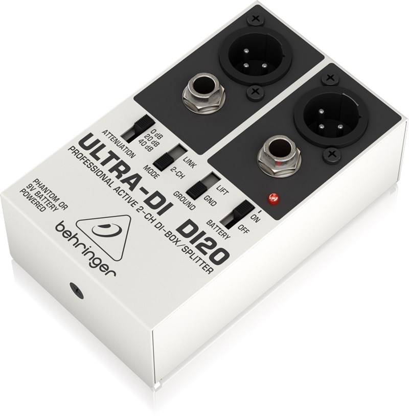 Behringer ULTRA-DI DI20 2 Kanal Aktif Di-Box Splitter