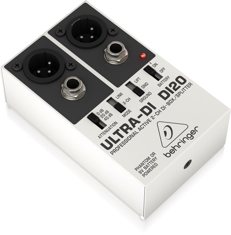 Behringer ULTRA-DI DI20 2 Kanal Aktif Di-Box Splitter