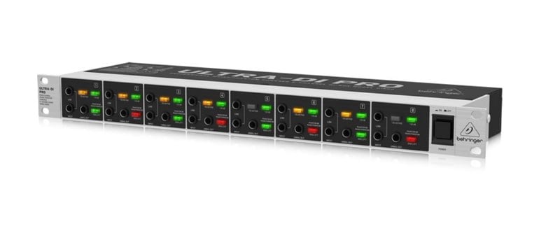 Behringer ULTRA-DI PRO DI800 V2 8 Kanal Profesyonel DI-Box