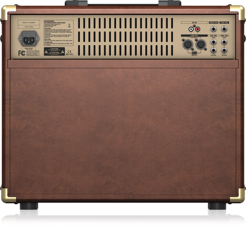 Behringer ULTRACOUSTIC ACX1800 180W Efektli Akustik Enstrüman Anfisi