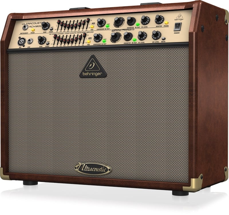 Behringer ULTRACOUSTIC ACX1800 180W Efektli Akustik Enstrüman Anfisi