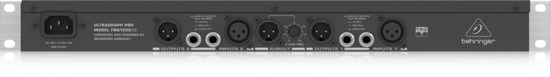 Behringer ULTRAGRAPH PRO FBQ1502HD 2x15 Band Grafik Ekolayzer