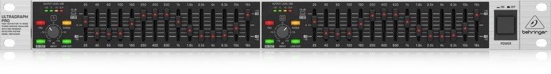 Behringer ULTRAGRAPH PRO FBQ1502HD 2x15 Band Grafik Ekolayzer