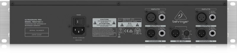 Behringer Ultragraph Pro FBQ3102HD 31 Band Grafik Ekolayzer